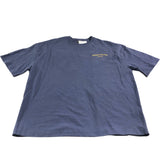 River Island Blue Essentialism 1974 Oversized Fit T-Shirt - Size Medium