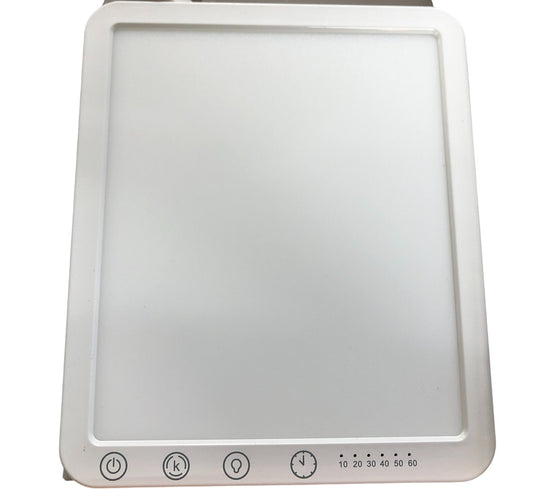 Sotipevs YG20 LED Light Therapy Lamp White Adjustable Brightness Timer