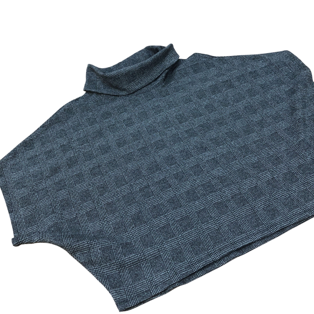 Apricot Check Print Batwing Top UK10