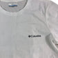 COLUMBIA Rapid Ridge Back Graphic T-Shirt Mens Regular Fit White Size Small
