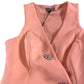 River Island Women's Blush Pink Sleeveless Playsuit UK Size Small