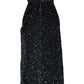 Jarlo Clement Sequined Strapless Dress Women's Black Evening Gown Size 8