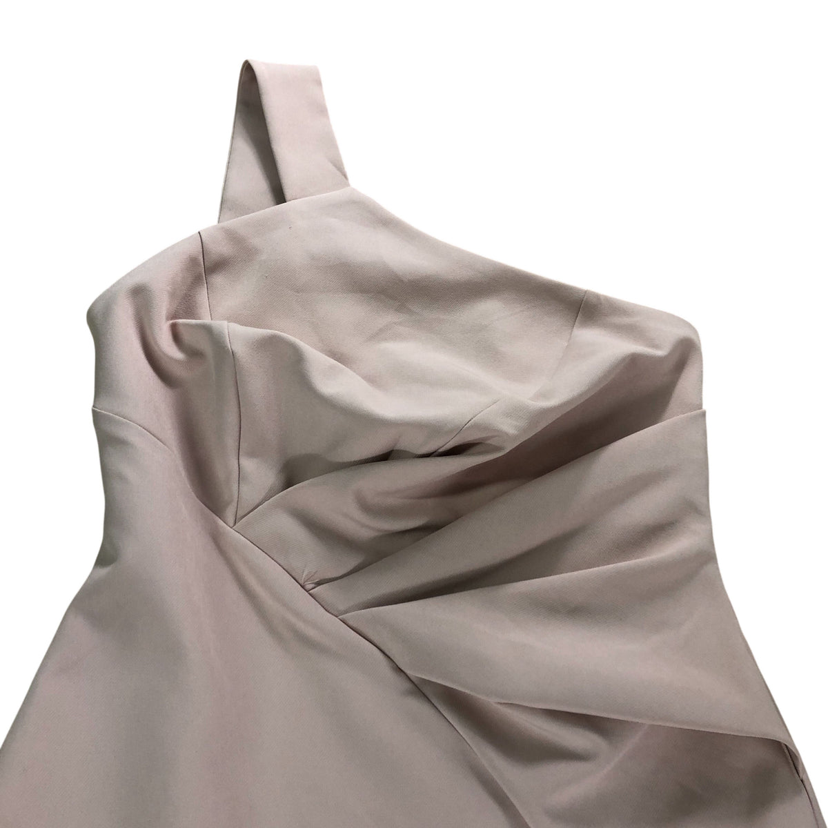 One Shoulder Dress UK6 Women's Pink Midi