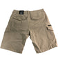 River Island Cargo Shorts W32 L32 Men's Casual Khaki Cotton With Pockets