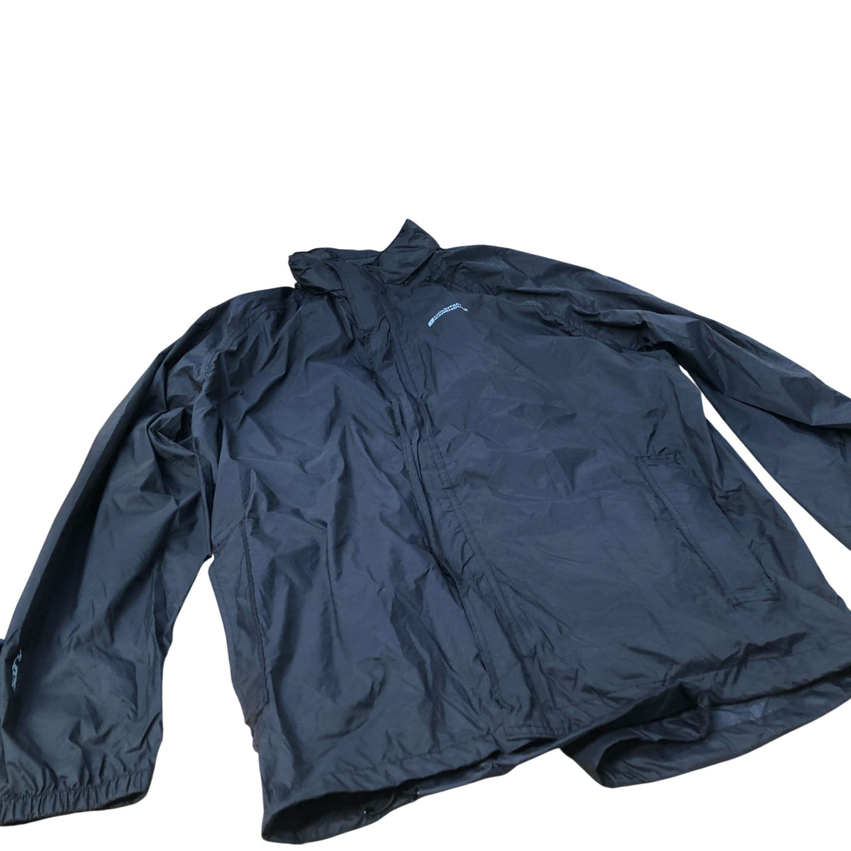 Mountain Warehouse Men's Lightweight Waterproof Windbreaker Jacket Black XXXL
