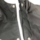 Adidas Boys Black Jacket Size 13-14 Years Waterproof Zipped Hooded