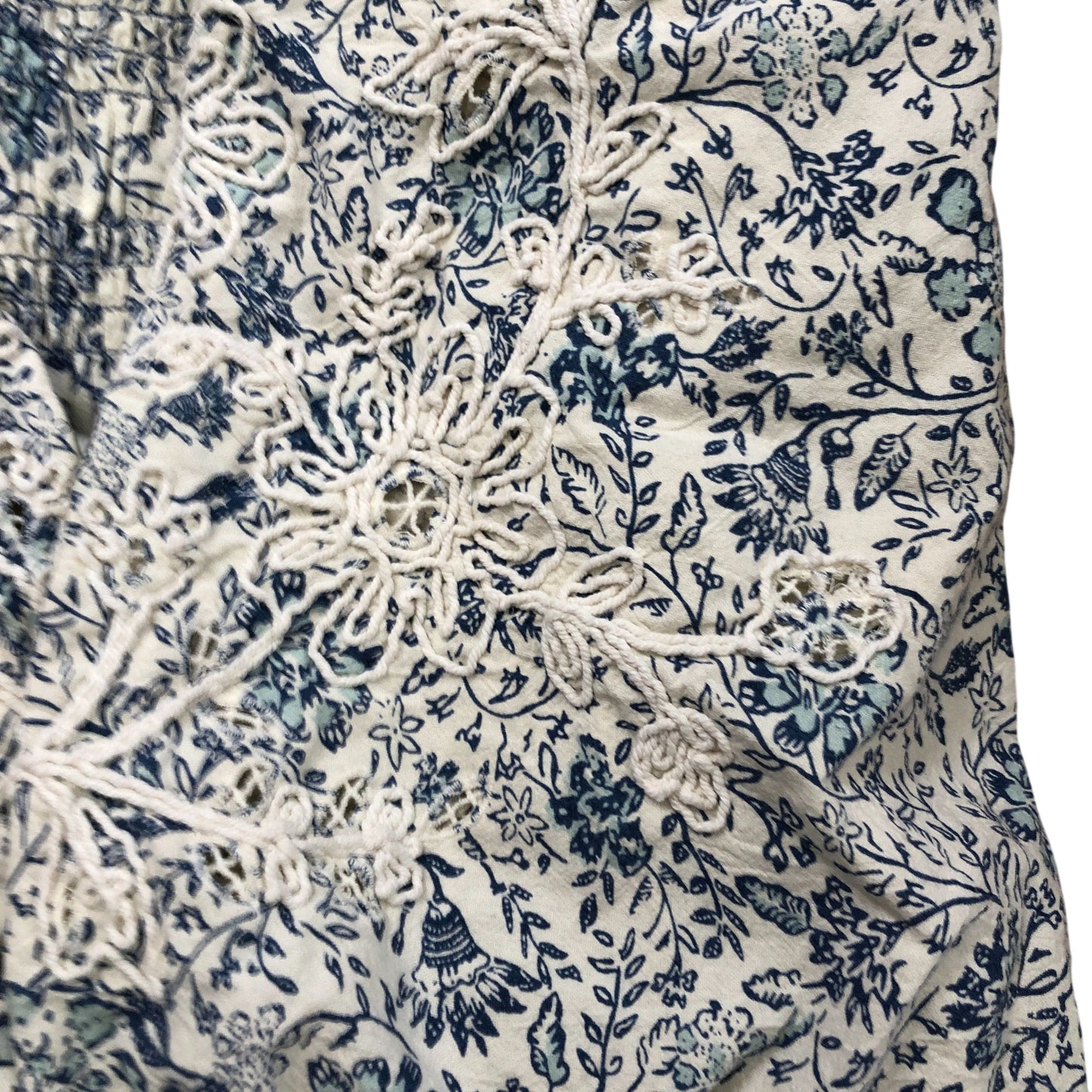 Rivers Island Relaxed Floral Blouse & Grey Glitter Asymmetric Top Size 8