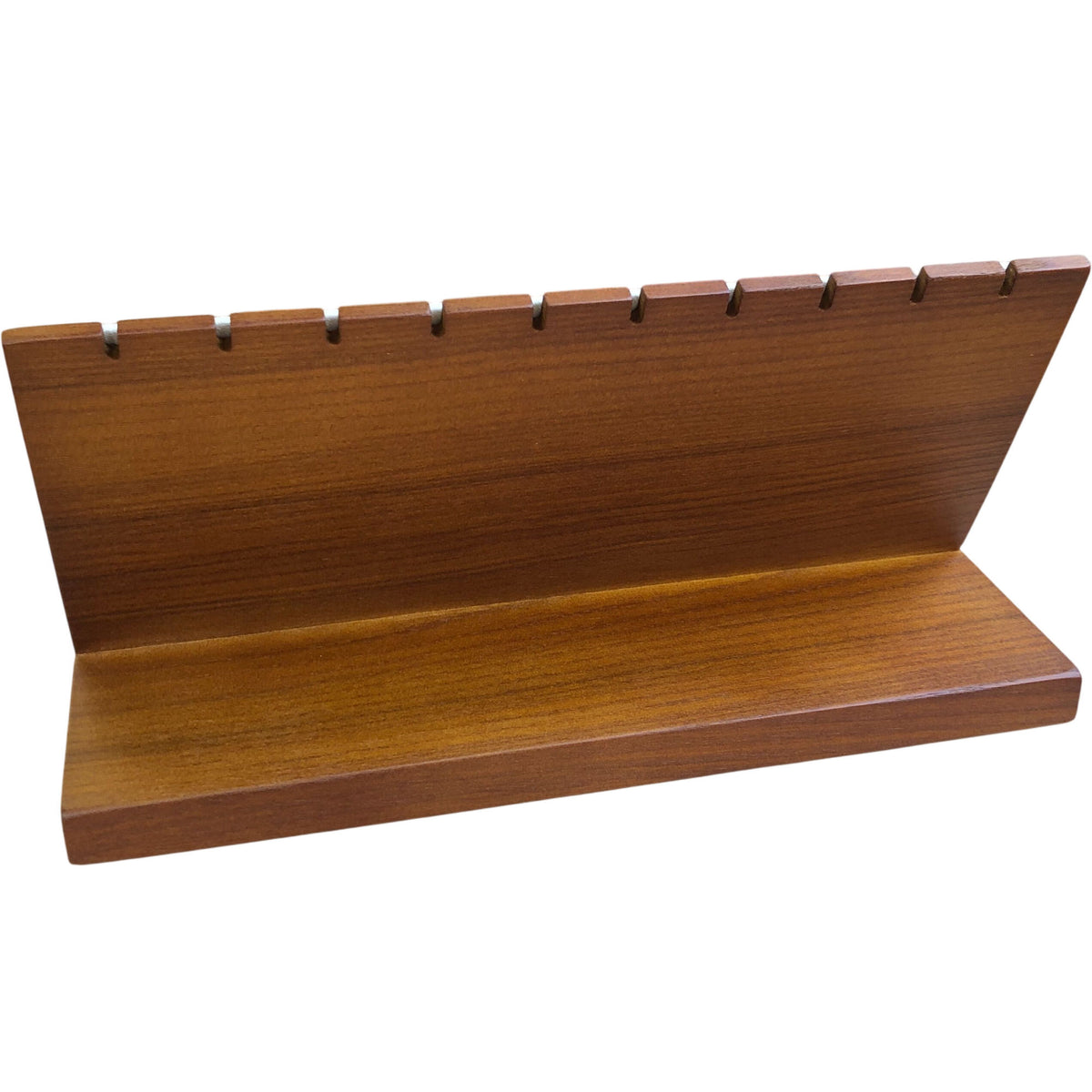 Wooden Necklace Storage Holder Stand With Fabric Lining
