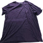 Kangaroo Poo T-Shirt 3XL Men's Purple Crew Neck Cotton Short Sleeve Top