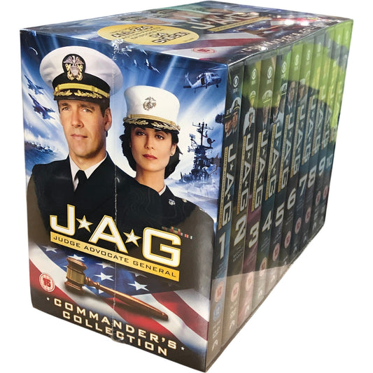 J A G Judge Advocate General Commanders Collection Box Set 54 Discs DVD