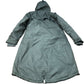 Bench Parka Jacket Women Green Faux Fur Hood Warm Outerwear UK14