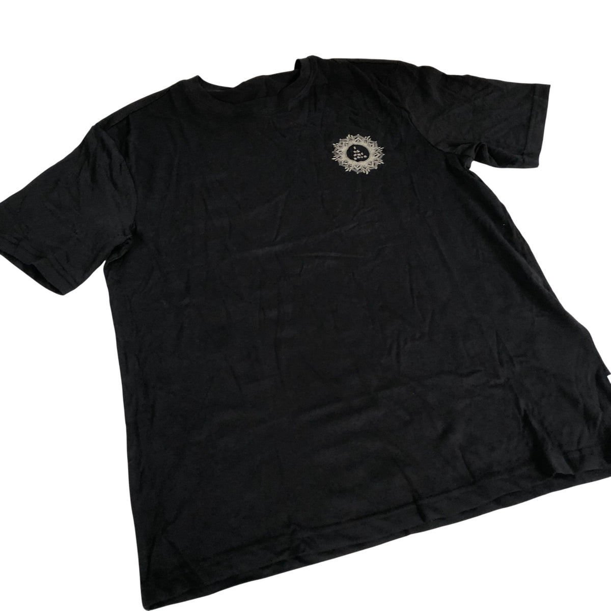Only & Sons Black T-Shirt Size S Men’s Short Sleeve Graphic Print Cotton