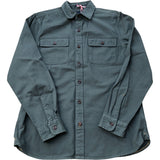 Furze Garment Dye Twill Shirt Khaki Green Size XS