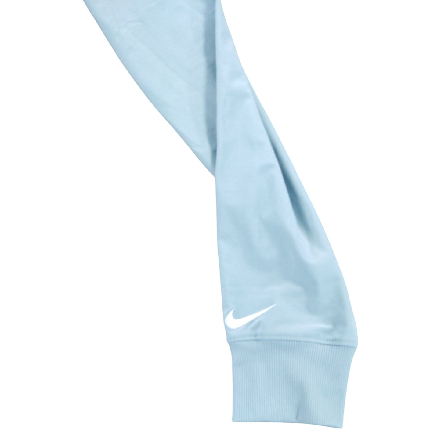 Nike Dri-FIT Long Sleeve Polo Shirt Size S Women's Light Blue Activewear