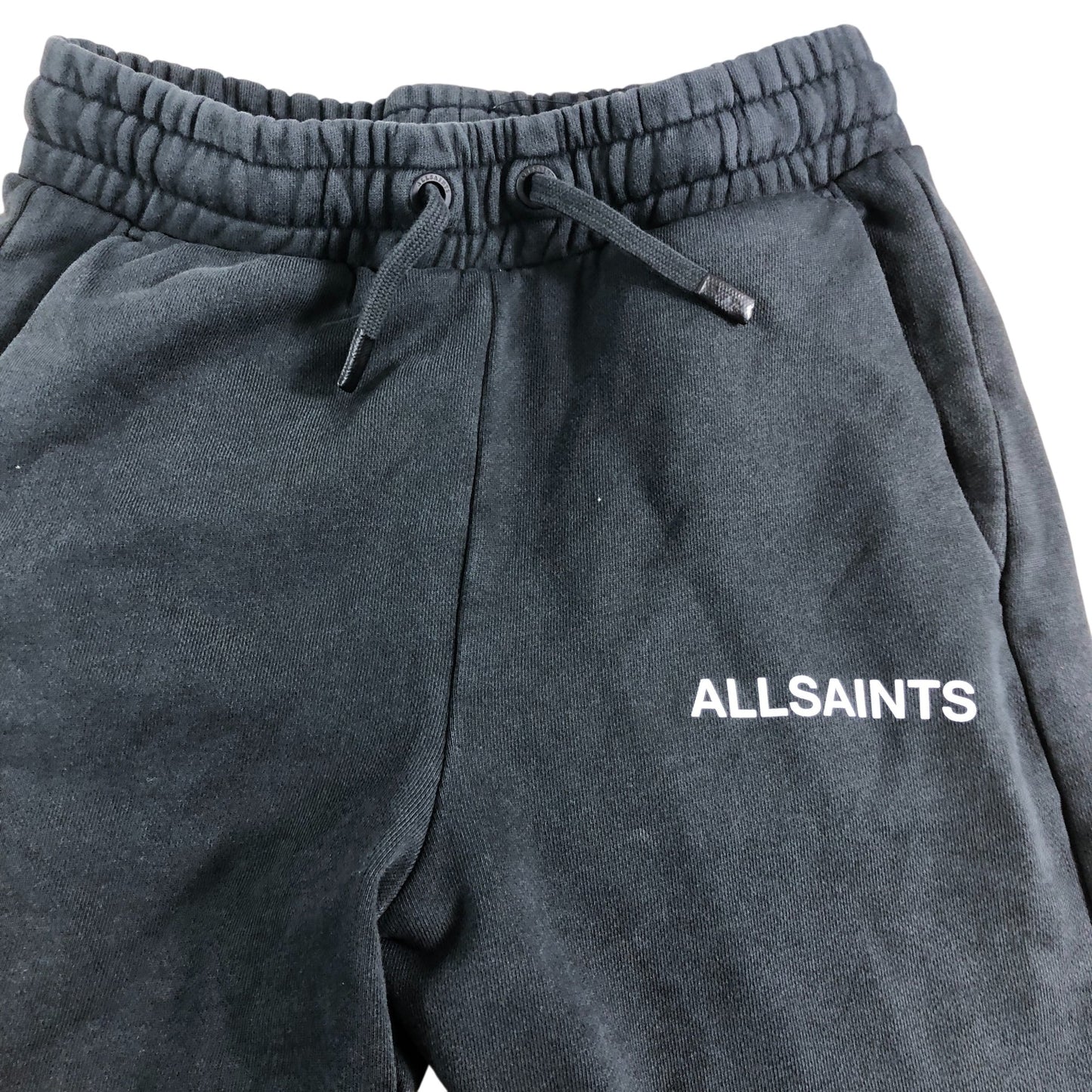 AllSaints Boys Charcoal Sweatpants Size 7-8 Years Activewear Trousers