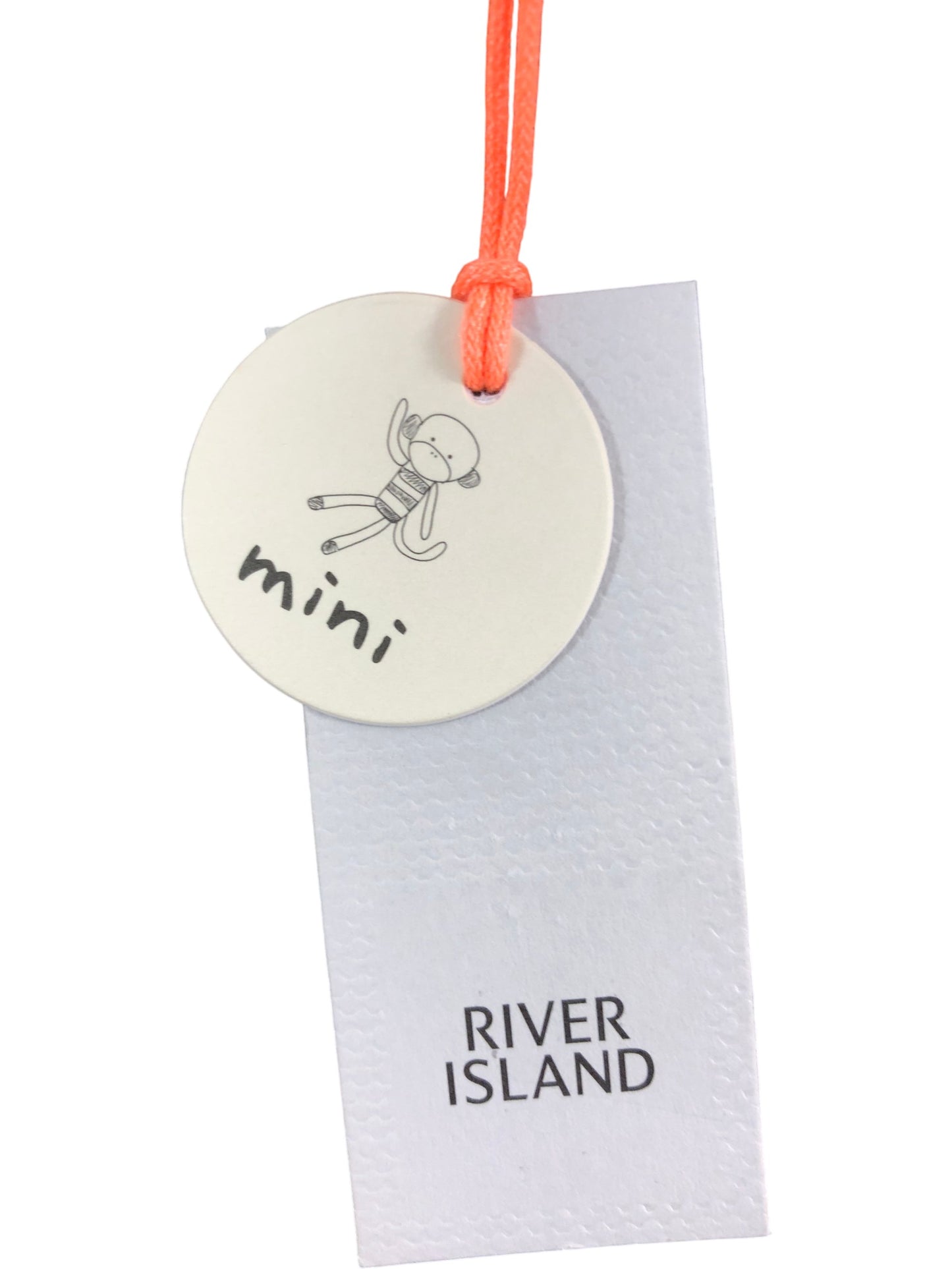 River Island Mini Girls Leopard Print Dress UK 12-18 Months Brown Fashion