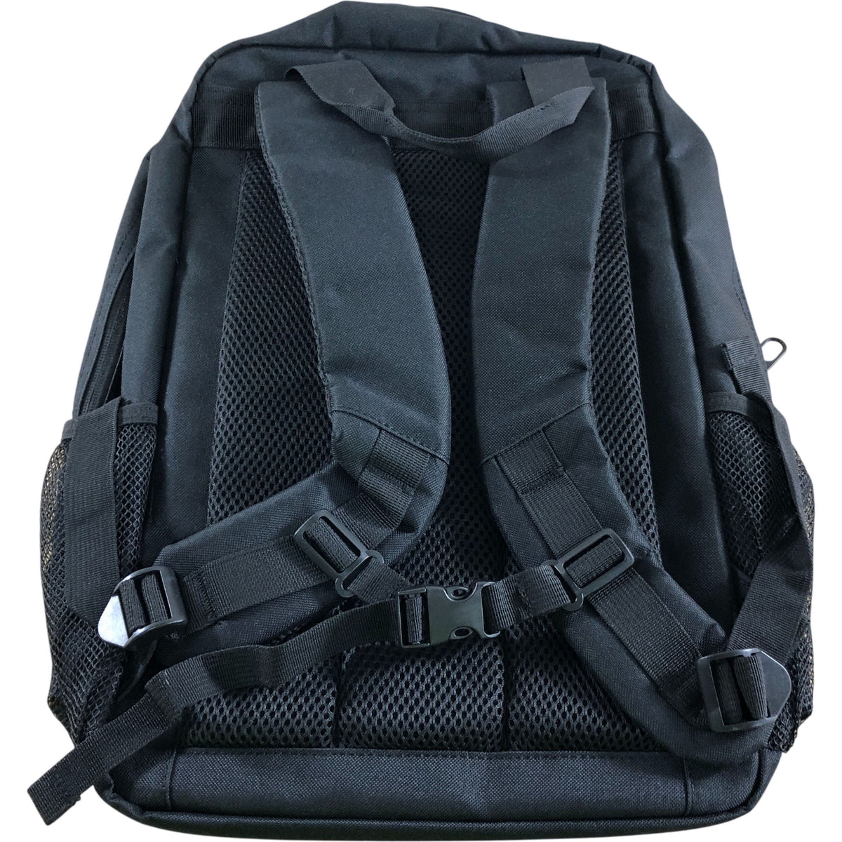 Firetrap Black Backpack With Multiple Pockets Lightweight Durable Design