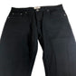Kangaroo Poo Black Jeans W36 L32 Men's Stretch Cotton Slim Fit Classic Style