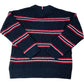 Tommy Hilfiger Striped Sweater 14-15 Years Unisex Navy Red White Knitted Jumper