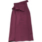 River Island One Shoulder Midi Dress Burgundy Ruffle Detail