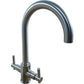 Funime Kitchen Tap Single Spout Brass Mixer Faucet Modern Design