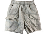 River Island Men's Cargo Shorts Size XXS Swimwear Light Beige Quick Dry