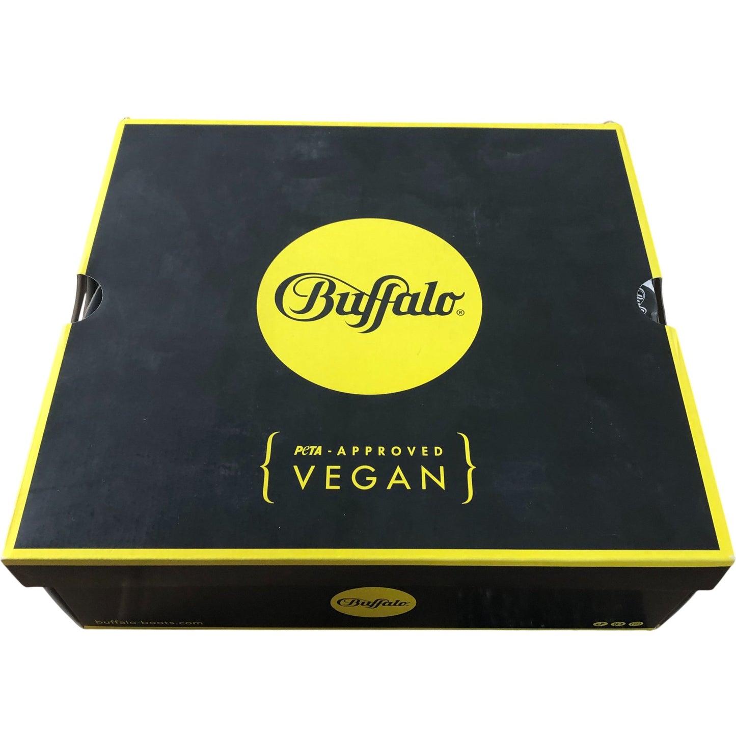 Buffalo Ava Velcross UK4 Women's Vegan Nylon Offwhite Slide Sandals