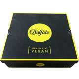 Buffalo Ava Velcross UK4 Women's Vegan Nylon Offwhite Slide Sandals