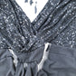 Sequin Detail Dress UK Size 16 Women's Evening Wear Black Glamour
