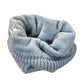 Weird Fish Lakeblu Cable Knit Snood Blue Women
