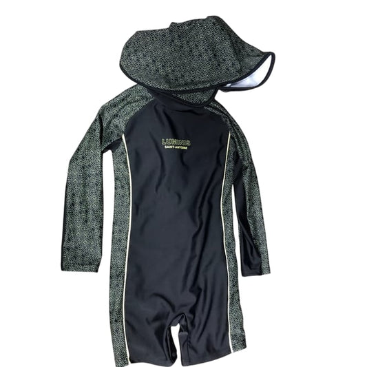 Luminis Saint Antoine Kids Swim Suit 2-3 Years Boys UPF 50+ Black