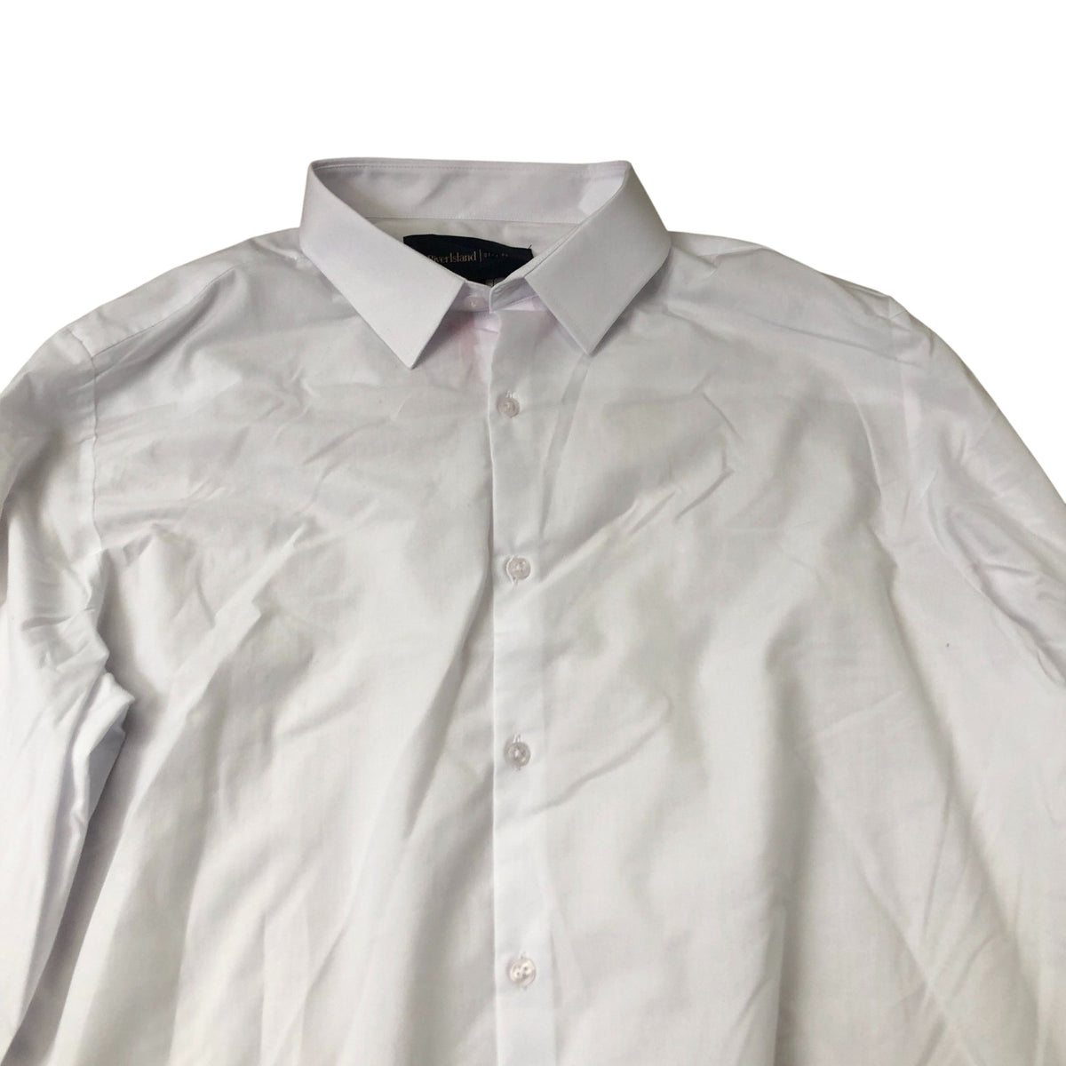 Branded Formal Shirt Long Sleeve White Men’s Smart Casual Clothing Size Unknown