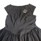 River Island Black Cap Sleeve Dress Women's Flared Party Dress