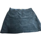 Denim Skirt UK18 Women's A-Line Organic Cotton Blue Corduroy