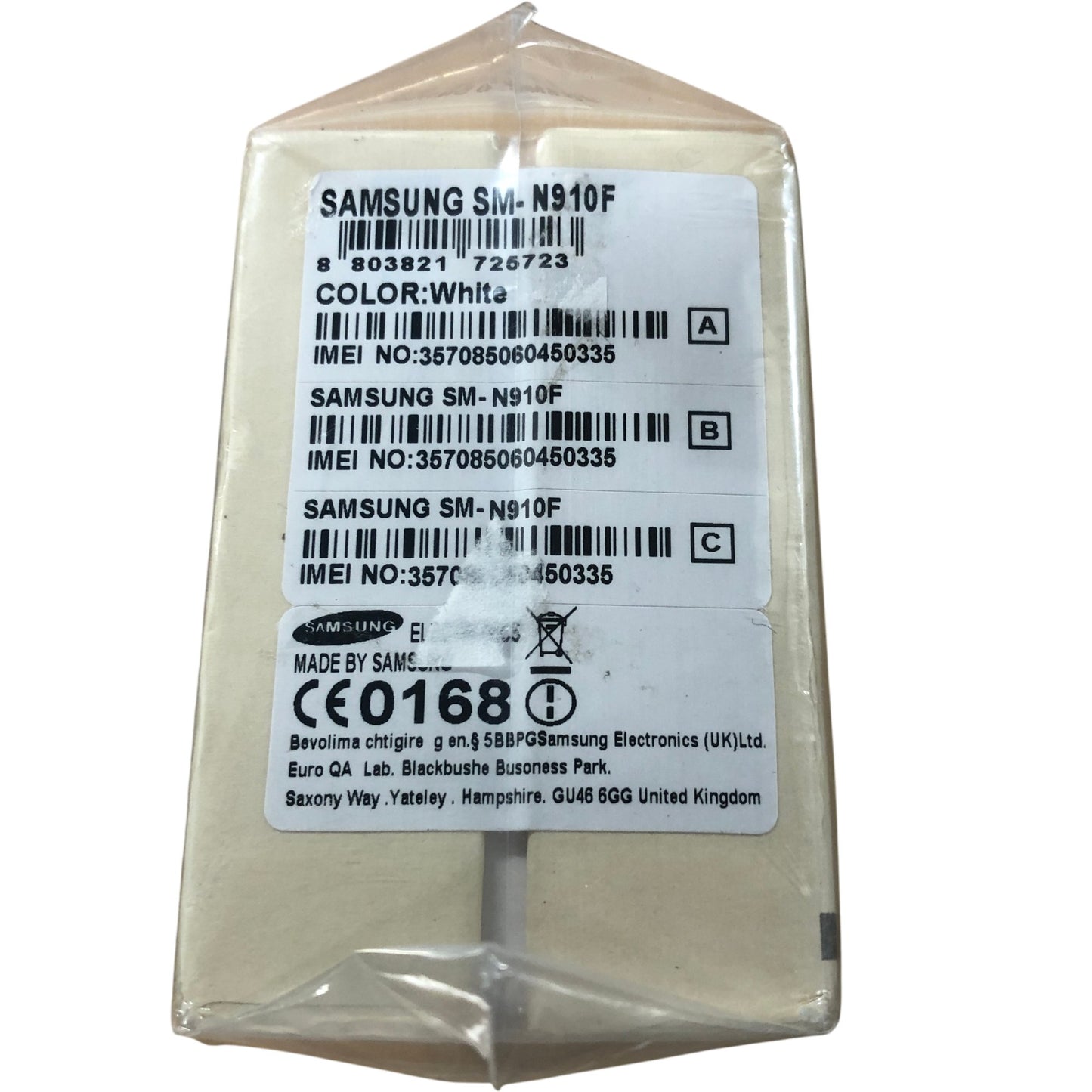 SAMSUNG GALAXY Note 4 32GB Unlocked Smartphone White Ultra HD Super AMOLED