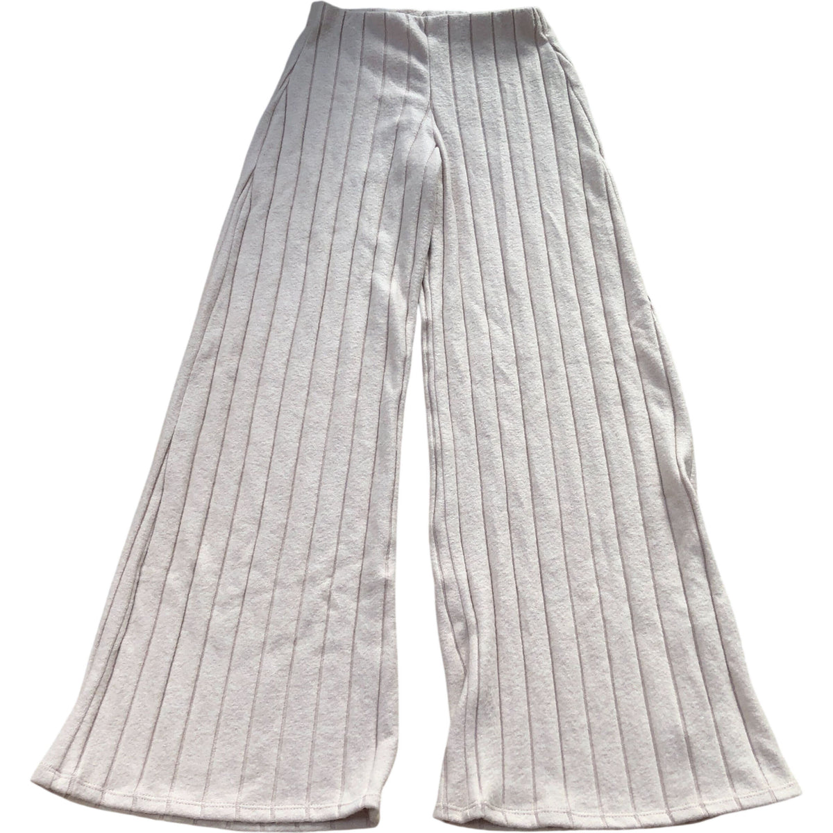 River Island Wide Leg Cream Soft Touch Trousers
