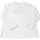 Enfasis Long Sleeve Lounge PJ Top 'Five More Minutes' Fleece M