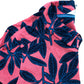 Floral Print Dress UK14 Women's Button Down Midi Length Coral