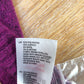 Roll Neck Sweater Size UK18 Women's Purple Knitted Acrylic Blend Jumper