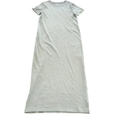 River Island Short Sleeve T Shirt Dress UK8 Women Casual Olive Green Cotton