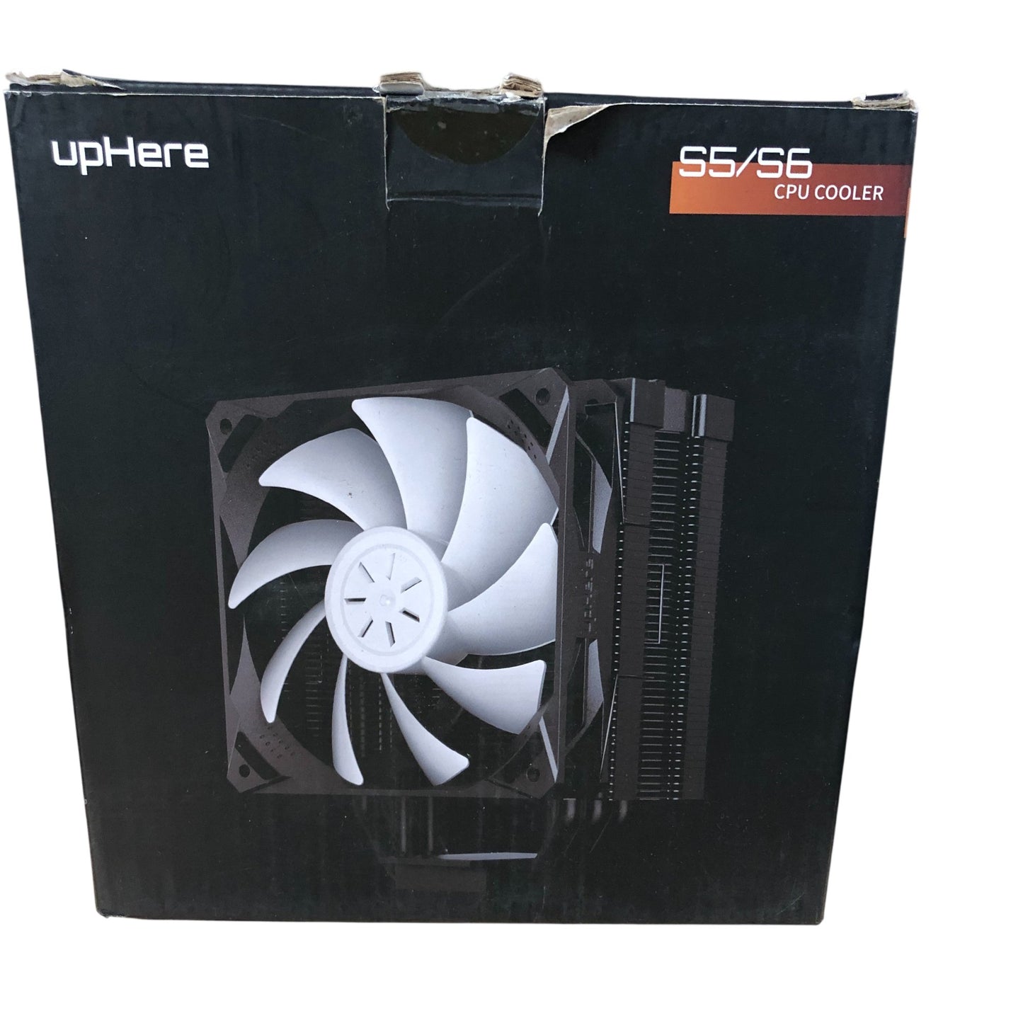 upHere S5 S6 CPU Cooler with Copper Heat Pipes 600 to 1800 RPM 120mm Fan