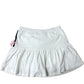 River Island Girls White Skirt Floral Appliqué Cotton 11-12 Years