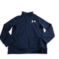 Under Armour Boys Zip Up Jacket Navy Blue 7-8 Years