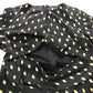 Girl In Mind Black Gold Polka Dot Dress UK18 Women's Balloon Sleeve