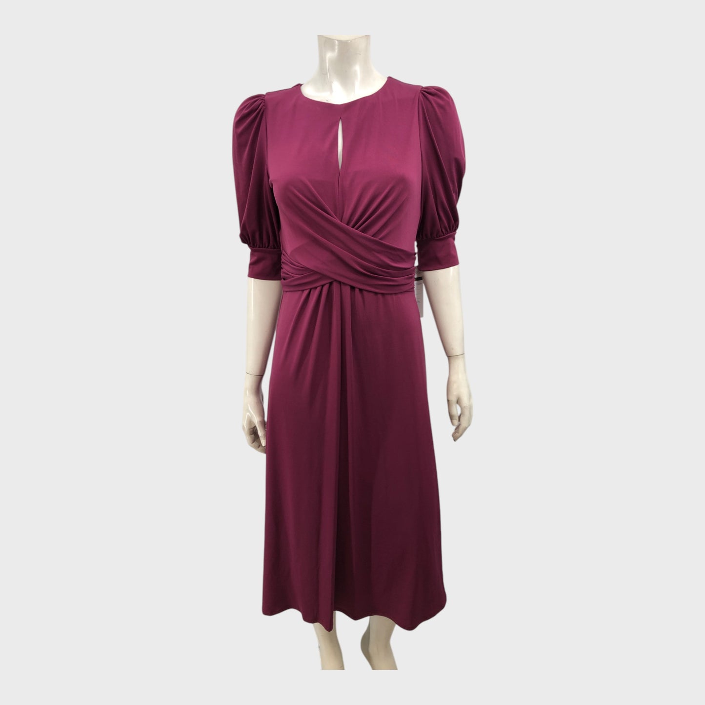 Purple Wrap Dress - Size 8