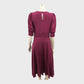 Purple Wrap Dress - Size 8