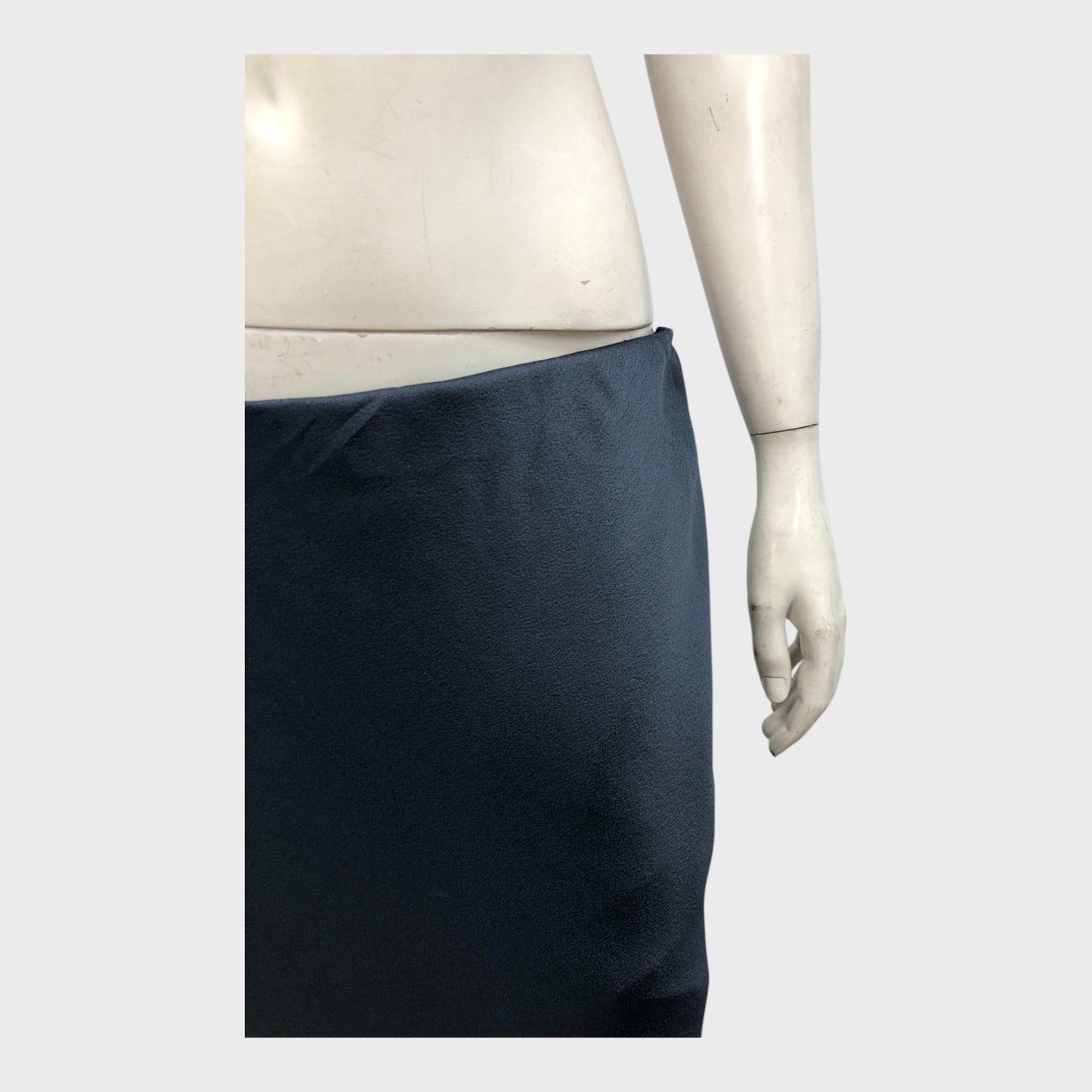 Jacques Vert Grey Blue Long Skirt