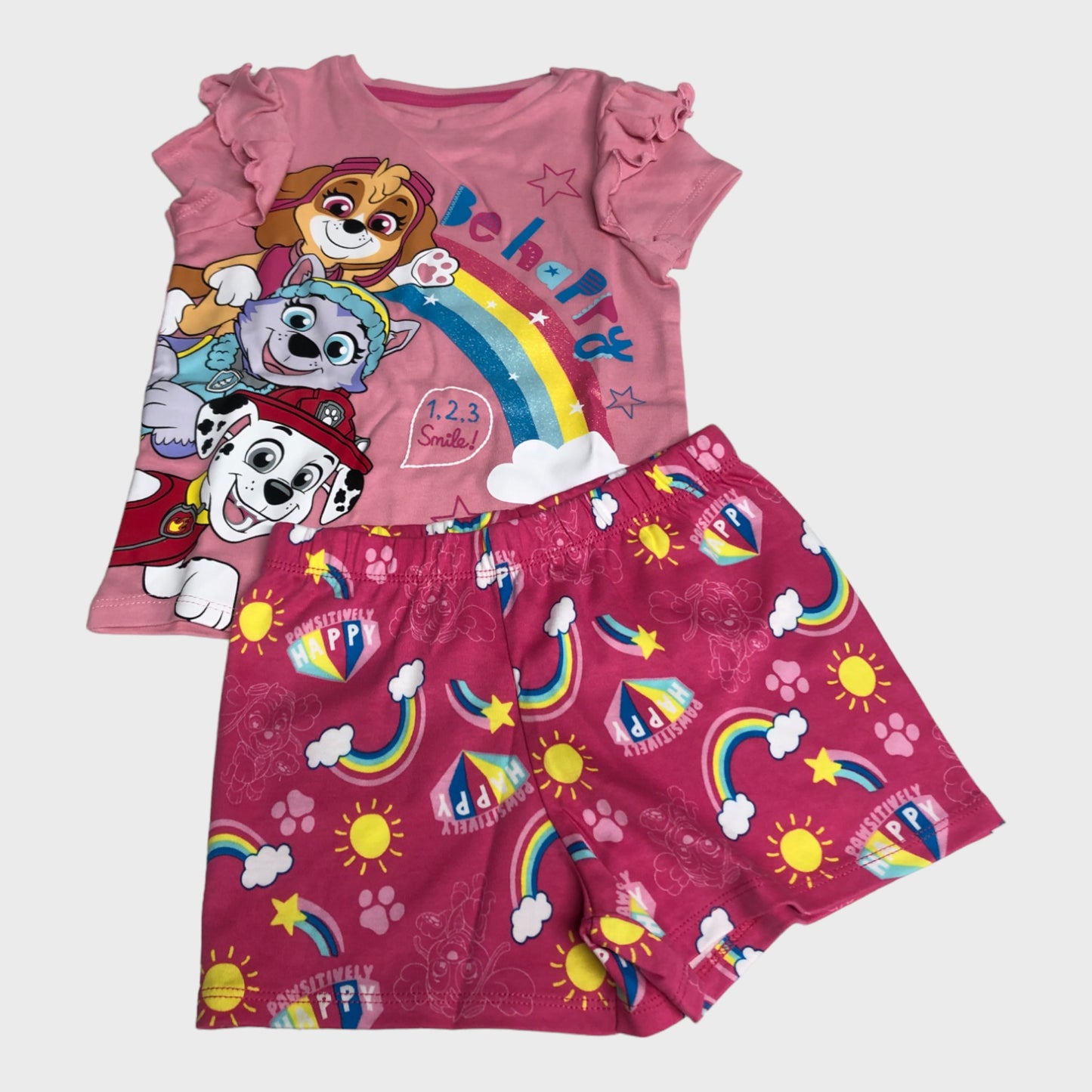 Pink Paw Patrol Short Pyjama Set