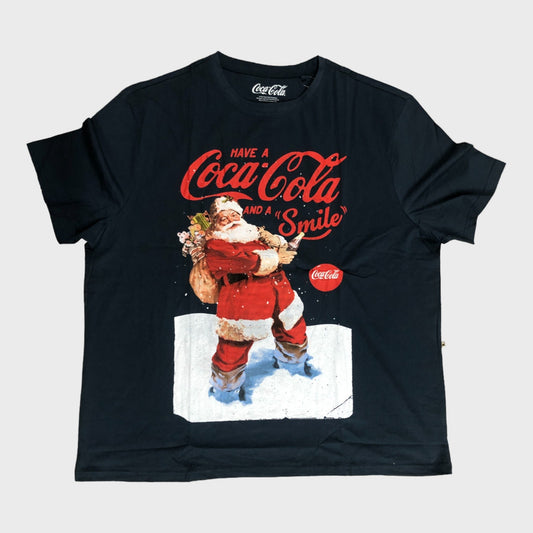 Coca Cola and a Smile Christmas T-Shirt