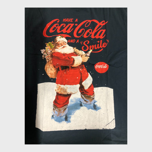 Coca Cola and a Smile Christmas T-Shirt